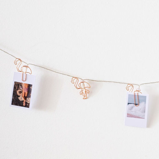 Picture of DECORATIVE STRING LIGHTS - FLAMINGO